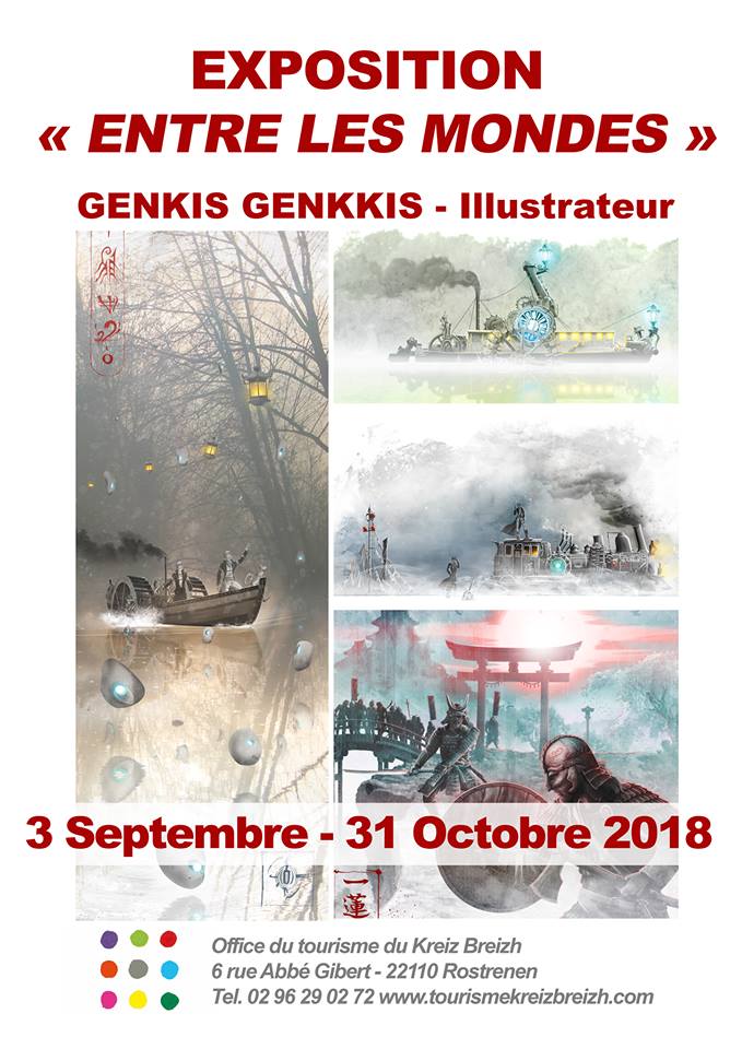 Exposition Genkis à Rostrenen